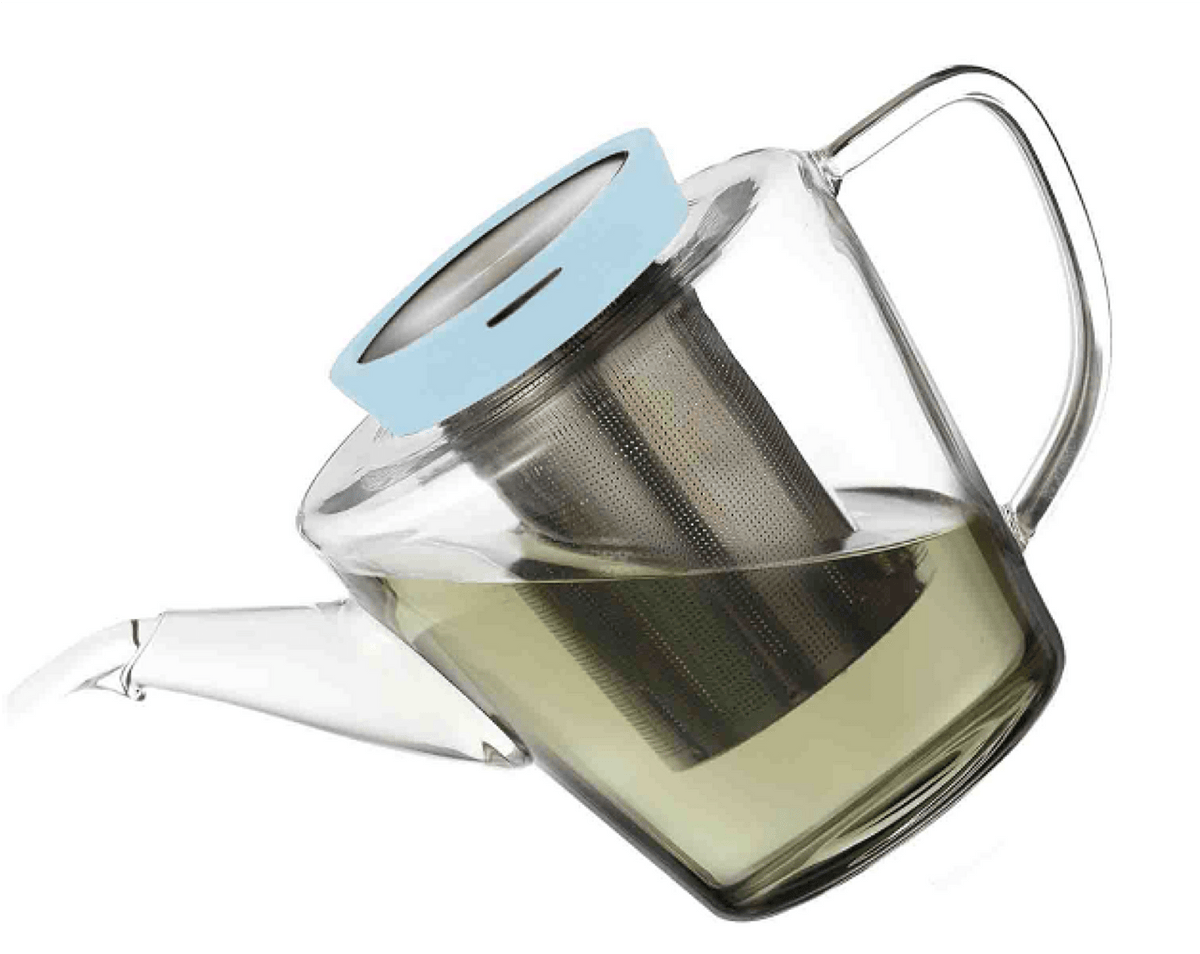 Infusion™ Glass Teapot Teapots VIVA Scandinavia Baby Blue 