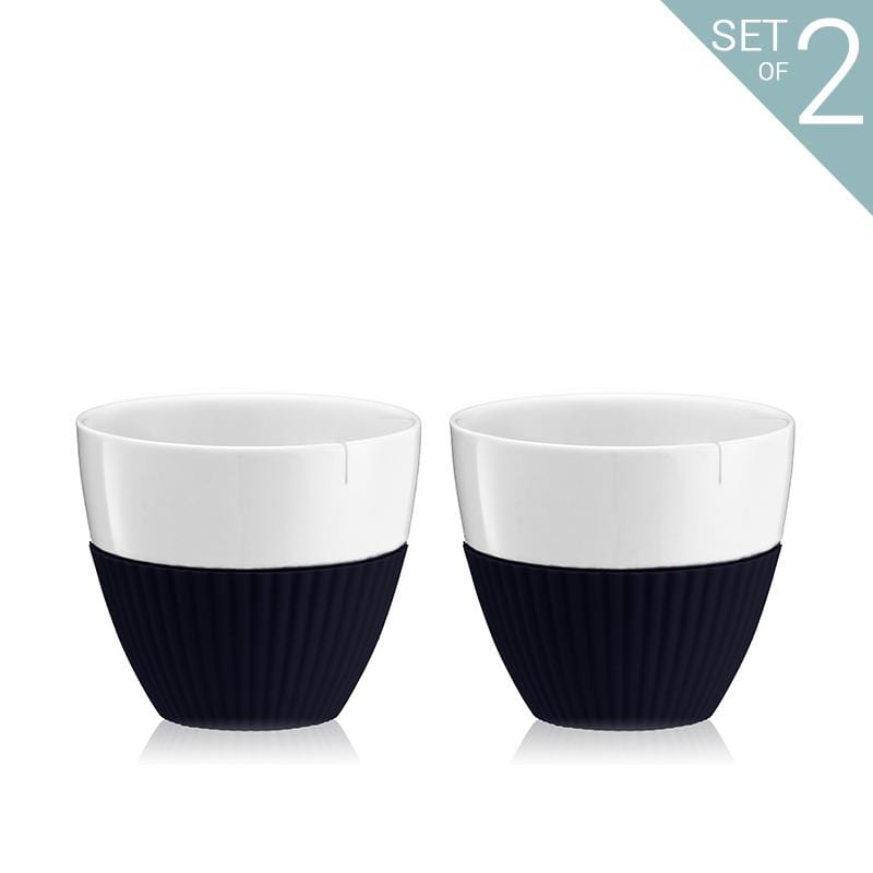 Anytime™ Tea Cups - Set Of 2 Cups &amp; Mugs VIVA Scandinavia Midnight 