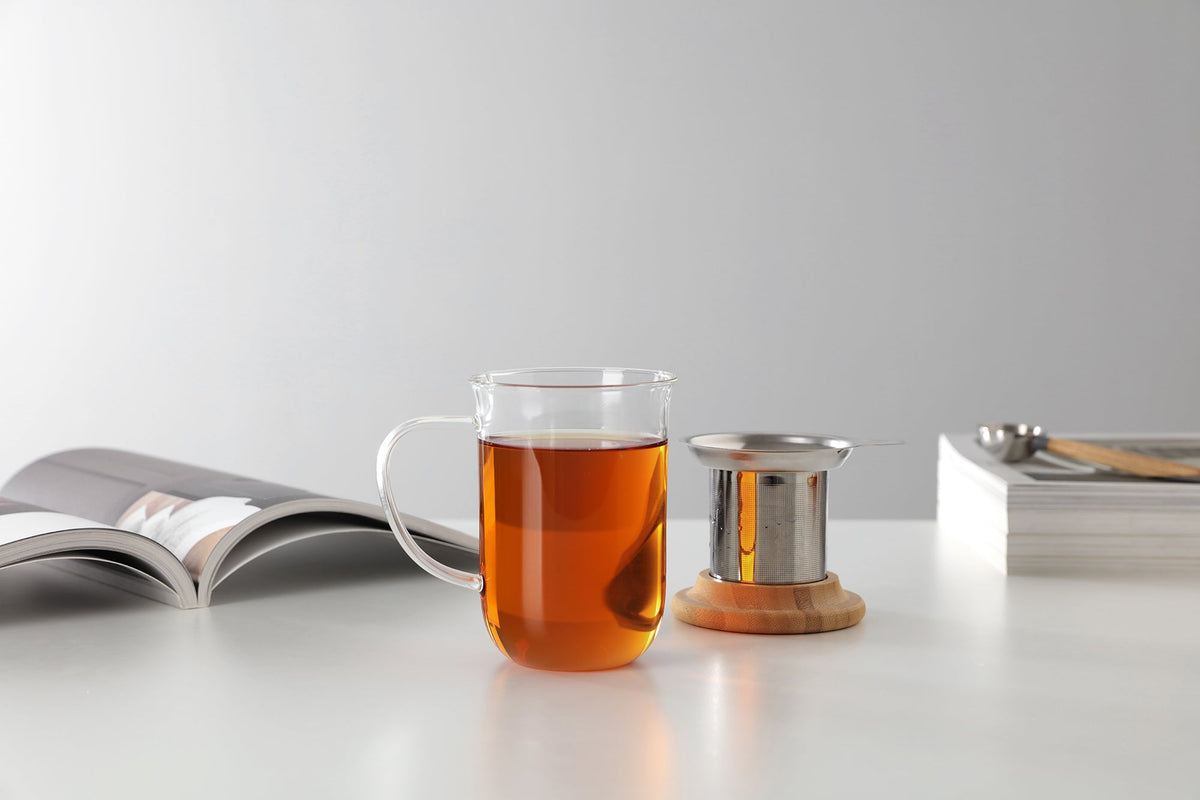 Minima™ Balance Glass Tea Mug Cups &amp; Mugs VIVA Scandinavia 