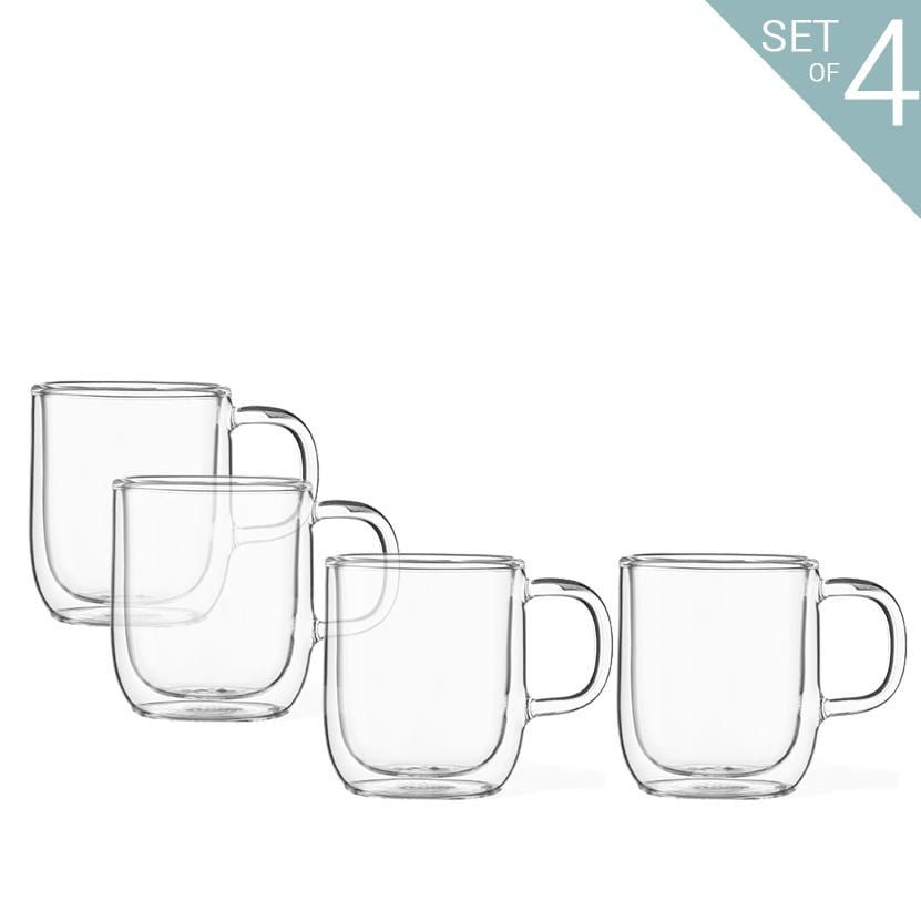 Classic™ Double Wall Mug - Set Of 4 - 50 ml1.6 Oz Cups &amp; Mugs VIVA Scandinavia 