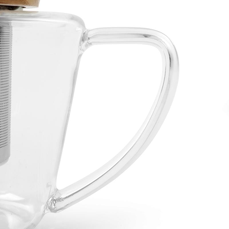 Infusion™ Glass Teapot With Oak Lid Teapots VIVA Scandinavia 