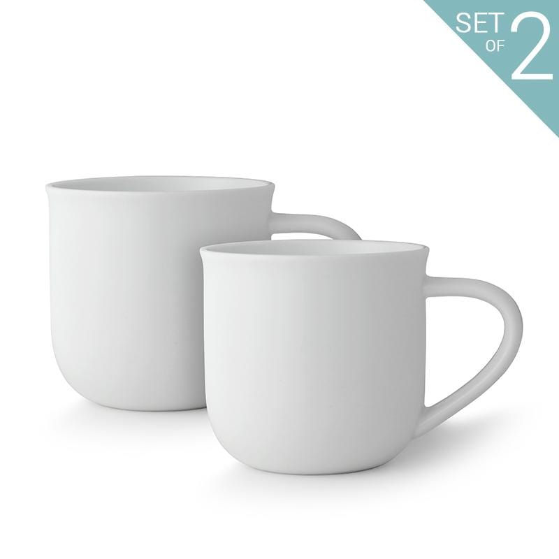 Minima™ Eva Mug - Set Of 2 Cups & Mugs VIVA Scandinavia Pure white 