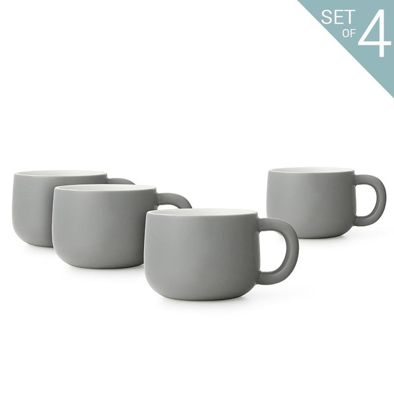 Isabella™ Tea Cup - Set Of 4 Cups &amp; Mugs VIVA Scandinavia wool grey 