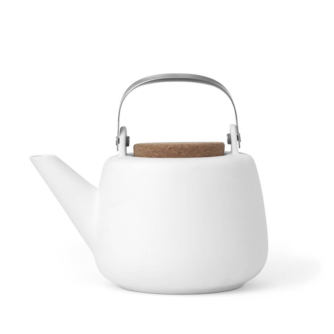 Nicola™ Porcelain Teapot Teapots VIVA Scandinavia Pure white 